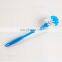 Plastic handle soft material easy clean brush custom new style perfect toilet cleaning brush