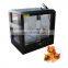 electric commercial heated Display box ice cream cone machine price