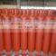 European Market Oxygen Nitrous Oxide Natural Gas cylinder CO2 gas bottle With Valve