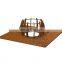 Lotus Corten Tree Grids Corten Steel Tree Grates Grating