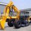 new China brand hydraulic wheel excavator XE150W