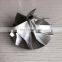 RHF55 5+5 Blades 52.00/67.00mm Turbo Milling/aluminum 2618/Billet Compressor Wheel