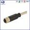 M8 Screw Type Unshielded 3 Pin Overmolded With Cable for automotive wire harness