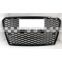 RS7 OE Style Black Grille 2013 14 for Audi A7 S7 W Quattro Logo & Camera Holder