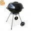 Easily Assembled Apple-Shaped Grill Trolley Bbq Kettle Barbecue Charcoal Grill