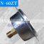 Axial band edge Seismic pressure gauge YN60ZT Oil pressure / hydraulic / water pressure / air pressure 0-1.6MPA-60MPA gauge