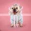 Cute Dog Bulldog clothes flannel coats jacket sunflower design Hoodie cosplay pet apparel