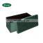 Reatai beautiful special green storage folding bench bed double seat