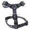 new style fashionable quick release H shape dog harness with two D-ring top