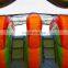 Indoor Outdoor Inflatable Soccer Bouncer Jump House For Kids, Bouncy Castle With Slide