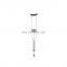 Thickened non slip stainless steel underarm medical crutch adjustable lifting crutch underarm crutch