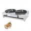 Double Plate Gas Crepe Maker Commercial Crepe Maker Machine Energy Saver Gas Pancake Maker