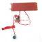 200w 250w Industrial flexible silicone rubber heated bed 600mm x 600mm 110v