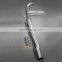 super racing tailpipe flexible exhaust pipe for Volkswagen Golf 6 full section downpipe cat back with quad double tip