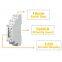 DDSF1946-1P+  ToU din rail mounted bi-directional KW-hour meter