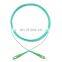 1.6mm 3.5m sm simplex optic fiber patch cord aqua color sc apc G657A2 cordon de raccordement fibre optique
