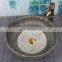 Retro style porcelain bathroom sink hand maded ceramic washbasin