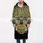 Wholesale Custom Winter Long Hood cotton thickening printing wholesale processing men custom pattern giant Hoodie TV lazy blanke