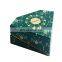 Jasper diamond triangle shape box with matt lamination luxury jewelry packaging for necklace earrings bracelet