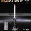 Moving flame LED taper candle with USA and EU patent