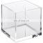 Transparent Acrylic Cube Cosmetic Organizer Makeup Sponge box, Beauty Blender and Hair Accessories Holder