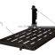 Black Aluminum Alloy Tailgate Storage Table Folding for Jeep Wrangler 07-17 Tailgate Table