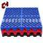50Mm Pink Waterproof Checkered Air Ventilation Exhibition High Pressure Floor Interlocking Garage Tiles For Basketball Mats