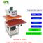 Single-station hydraulic T-shirt printing machine pull-out single-table ironing drilling machine hydraulic digital ironing machine