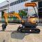 2 t Hydraulic Crawler Cheap Price Mini Excavator hydraulic Track excavator digger with steel Track