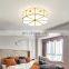European Plum Ceiling Lamp American All-copper Led Round Lamps For Living Room Study Porch Decor Glass Ceiling Light