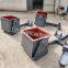 B400 electro hydraulic sector valve silo bottom pneumatic sector valve granular material discharge valve