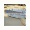 Beauty white granite half round bar counter
