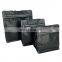 Black High Barrier Aluminum Foil Flat Bottom Standing Small Empty  Singles Coffee Bags With Valve 1lb (50 pcs,16 oz/1 lb)