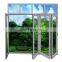 Aluminium tempered glass folding windows balcony windows frameless folding windows