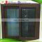 Contemporary house designs soundproof aluminum sliding casement glass glazing window screen frame