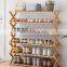 Folding Bamboo Shoe Rack Bench  Shoe Shelves Plant Display Stand Storage Shoe Rack Cabinet storage holders & racks