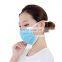 Disposable medical surgical face mask tie on with straps