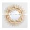 Rattan mirror, looks wonderful and like a piece of art on the wall/ contact Krystal (+84 587 176 063) 99 Gold Data
