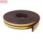 Self adhesive sealing strip for doors and windows, shock absorption and sound insulation sealing strip