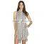 fashion wholesale women clothing printed shirt dress