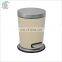 Factery Price Pedal Stainless Steel Trashbin Mini Toilet Rubbish Waste Trash Can