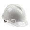 Customizable ABS Head Protection Hard Hat 6 Points Construction Safety Helmet