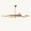 Custom Dining Room Decoration Decoration Modern Industrial Style Brass LED Chandelier
