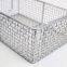Customized 304 Stainless Steel Woven Wire Mesh Basket For Storage