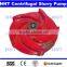 Natural rubber high chrome alloy impeller of slurry pump