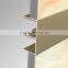 Flexible Aluminium Extrusion Profile Bathroom Floor Tile Trim for 10-year Manufacture Experience