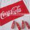 Cola logo print compressed gift towel