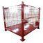 Qualified China stackable and foldable wire mesh pallet