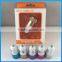 Original design 2 usb car charger for mobile phone and tablet high power 5V1A