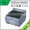 hotel restaurant gas stainless steel lava rock grill